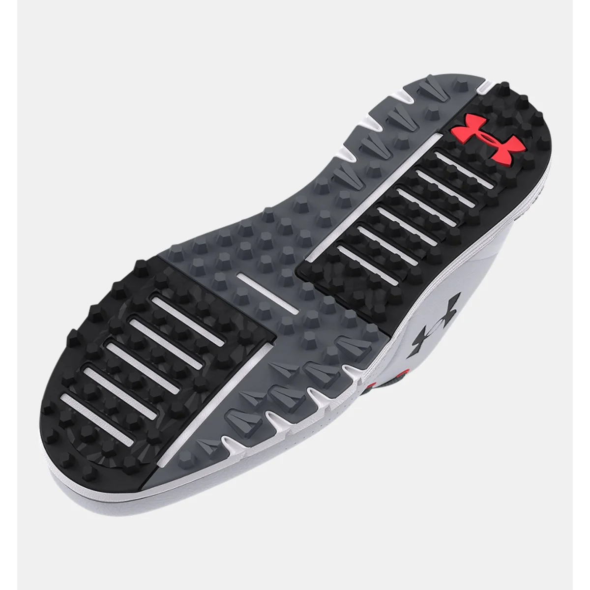 Under Armour HOVR Fade 2 Spikeless Wide Golf Shoes Mens (Grey 102) - Image 2