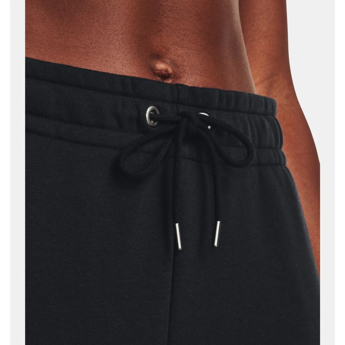 Under Icon Fleece Jogger Pants Women's (Black 001) - Image 3