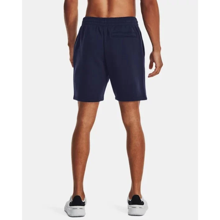 Under Armour Icon Fleece Shorts Men's (Navy 410) - Image 2