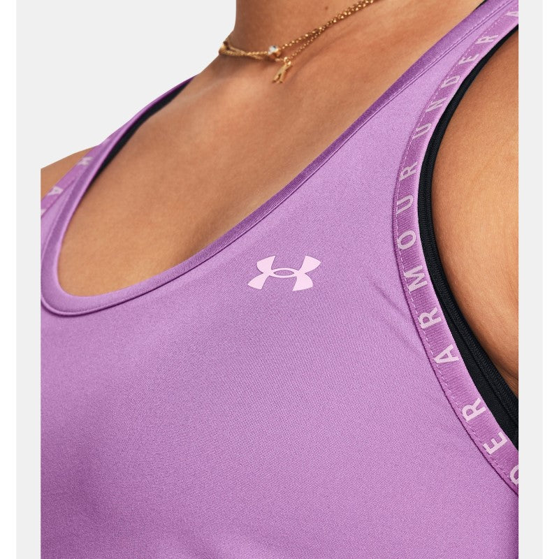 Under Armour Knockout Tank Top Women's (Purple 560) - Image 2