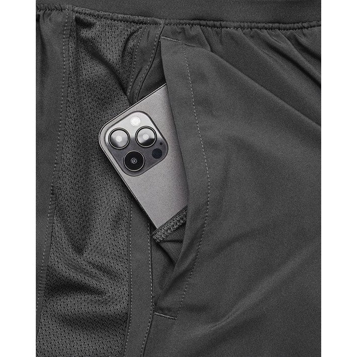 Under Armour Launch 5" 2in1 Shorts Men's (Grey 025) - Image 2