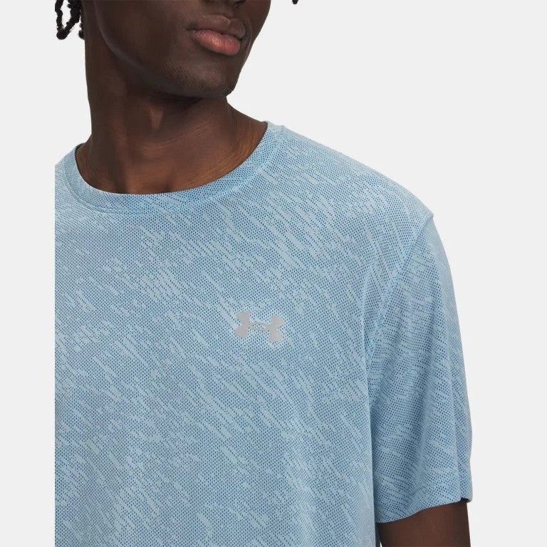 Under Armour Launch Camo T-Shirt Men's (Blue 494) - Image 2