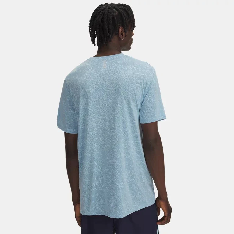 Under Armour Launch Camo T-Shirt Men's (Blue 494) - Image 3