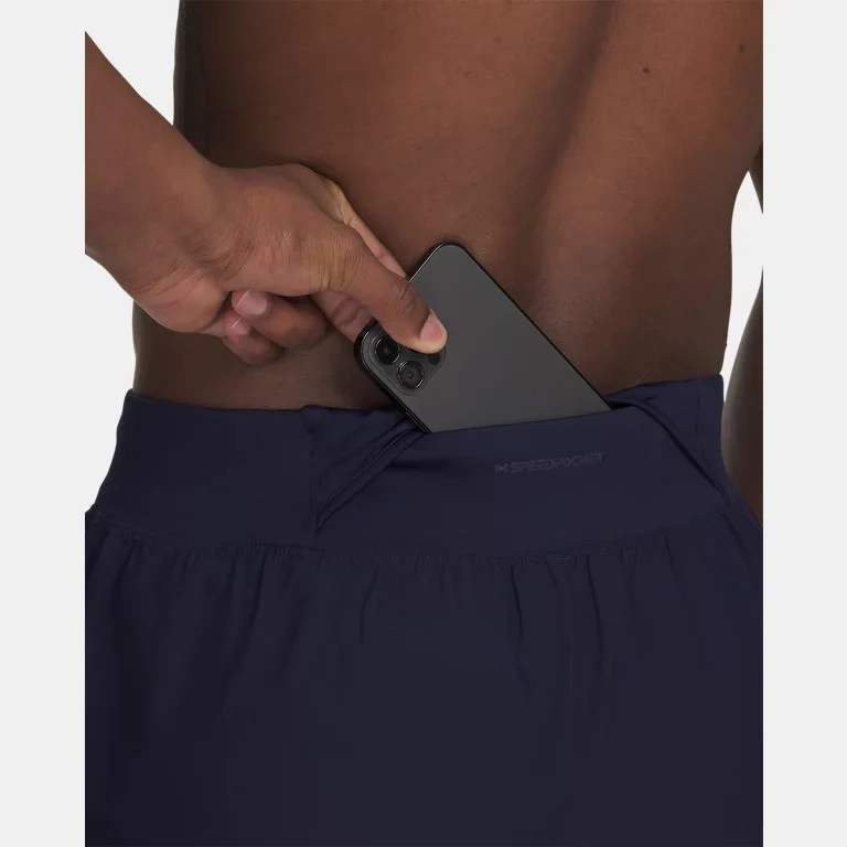 Under Armour Launch Pro 2 in 1 7" Shorts Men's (Navy 411) - Image 2