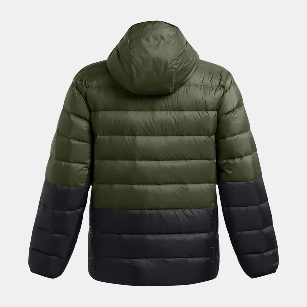 Under Armour Legend Down Hooded Jacket Men's (Marine Green 390) - Image 4