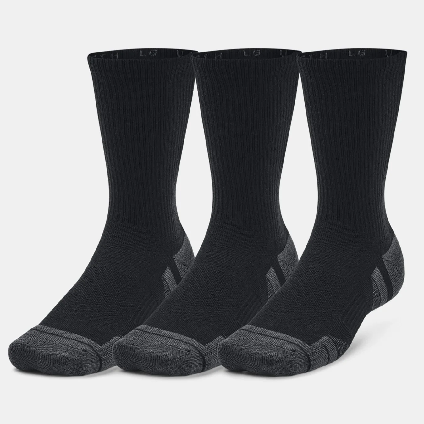 Under Armour Performance Tech Crew Socks 3 Pack Unisex - Image 3
