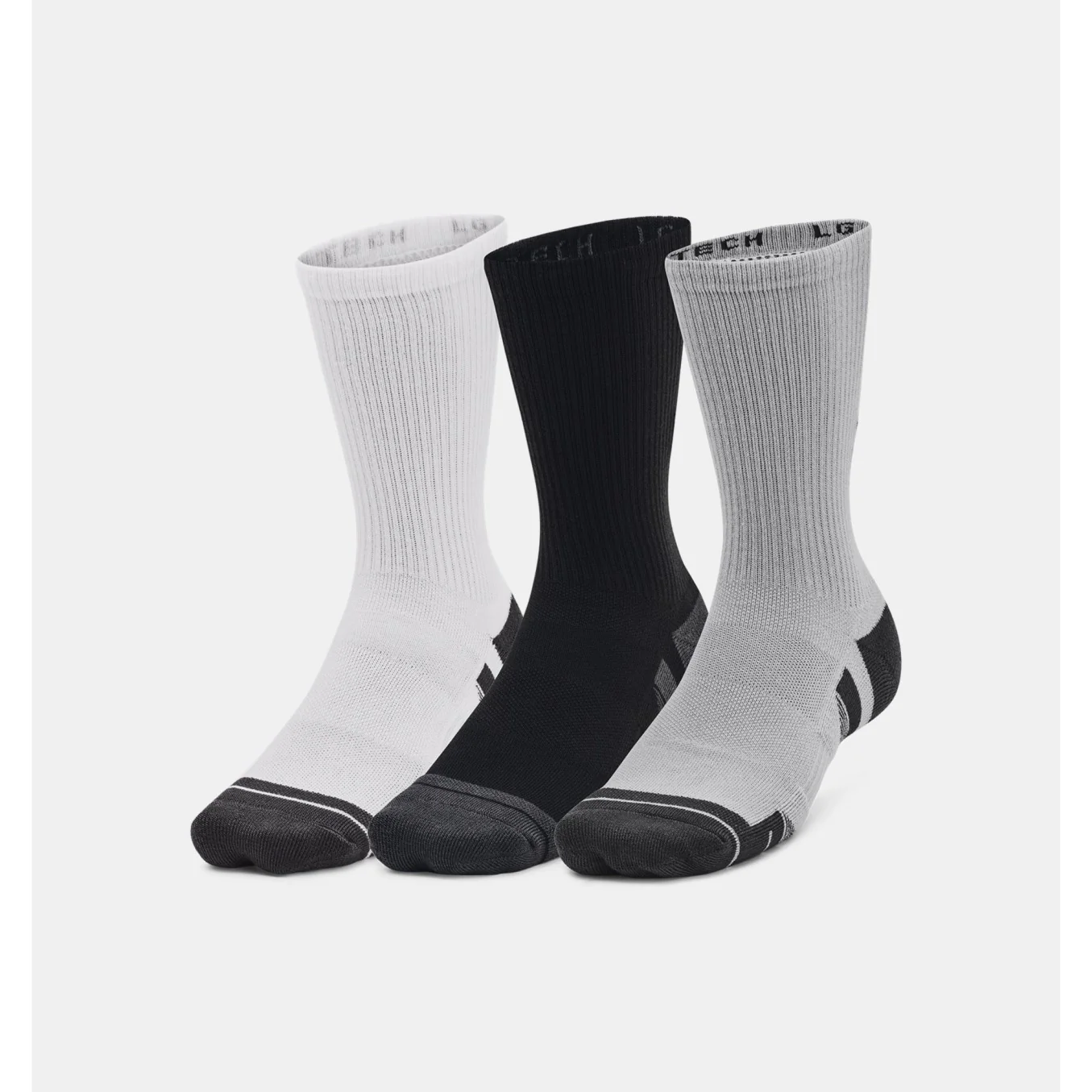 Under Armour Performance Tech Crew Socks 3 Pack Unisex - Image 4