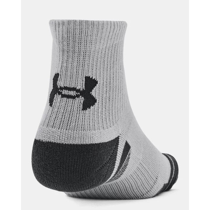 Under Armour Performance Tech Quarter Socks 3 Pack (Unisex) - Image 4