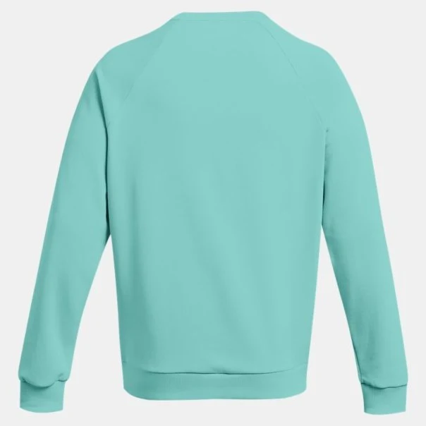 Under Armour Rival Fleece Crew Sweatshirt Men's (Radial Turquoise 482) - Image 2