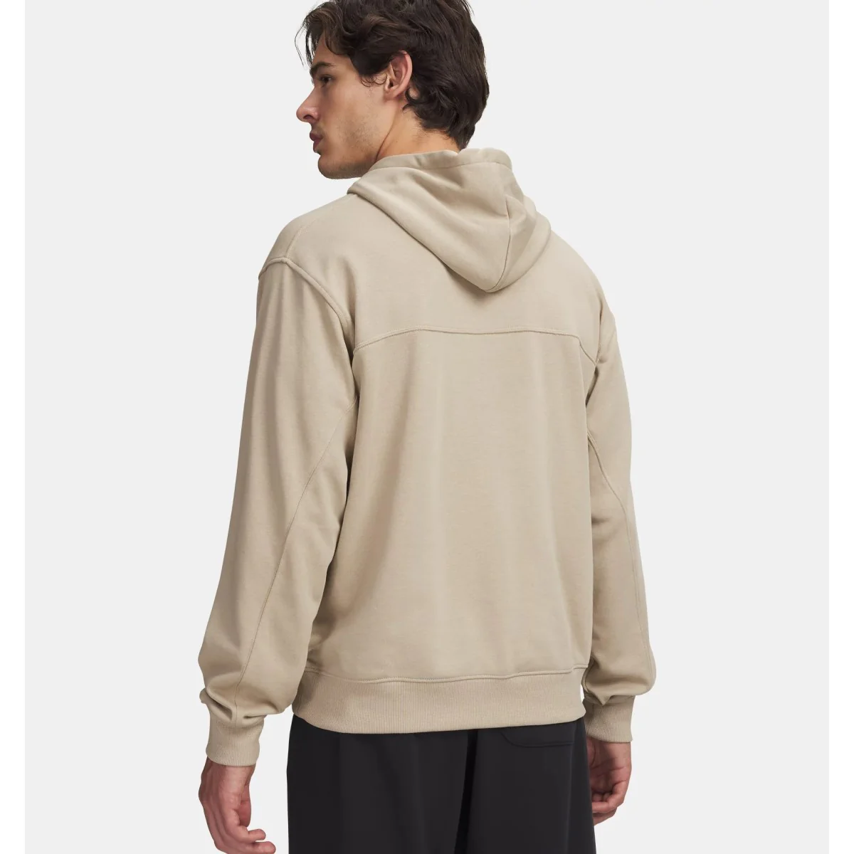 Under Armour Rival Lightweight Hoodie Men's (City Khaki 229) - Image 2