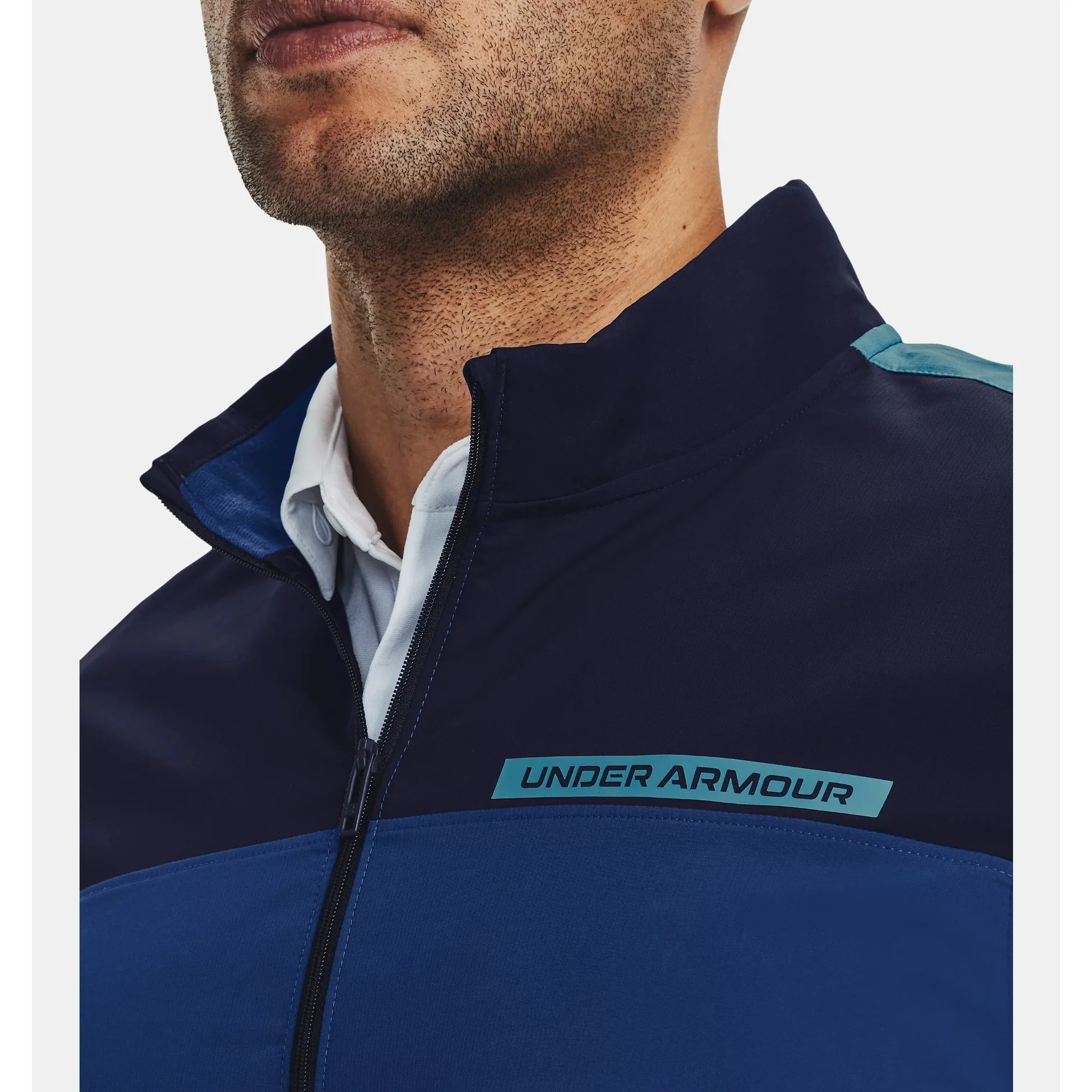 Under Armour Storm Windstrike Half Zip Men's (Blue Mirage 471) - Image 3