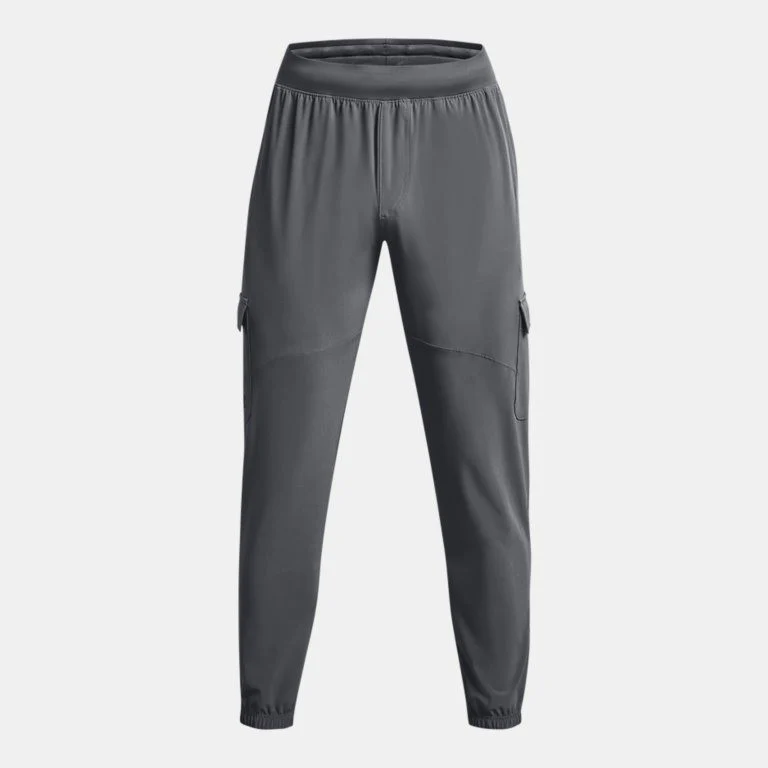 Under Armour Stretch Woven Cargo Pants Men's (Pitch Grey 012) - Image 4