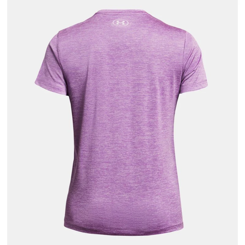 Under Armour Twist V Neck T-Shirt Women's (Purple 538) - Image 2