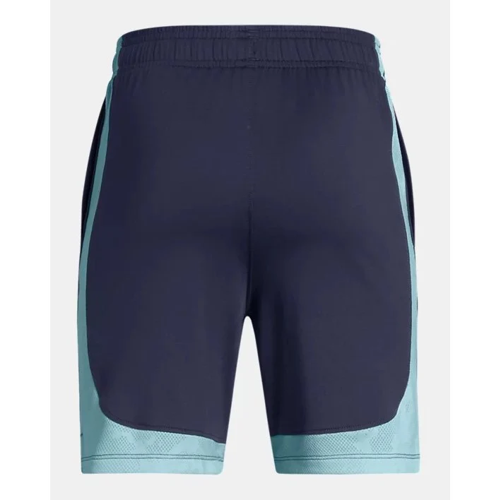 Under Armour Jacquard Shorts Kid's (Navy Blue 410) - Image 2