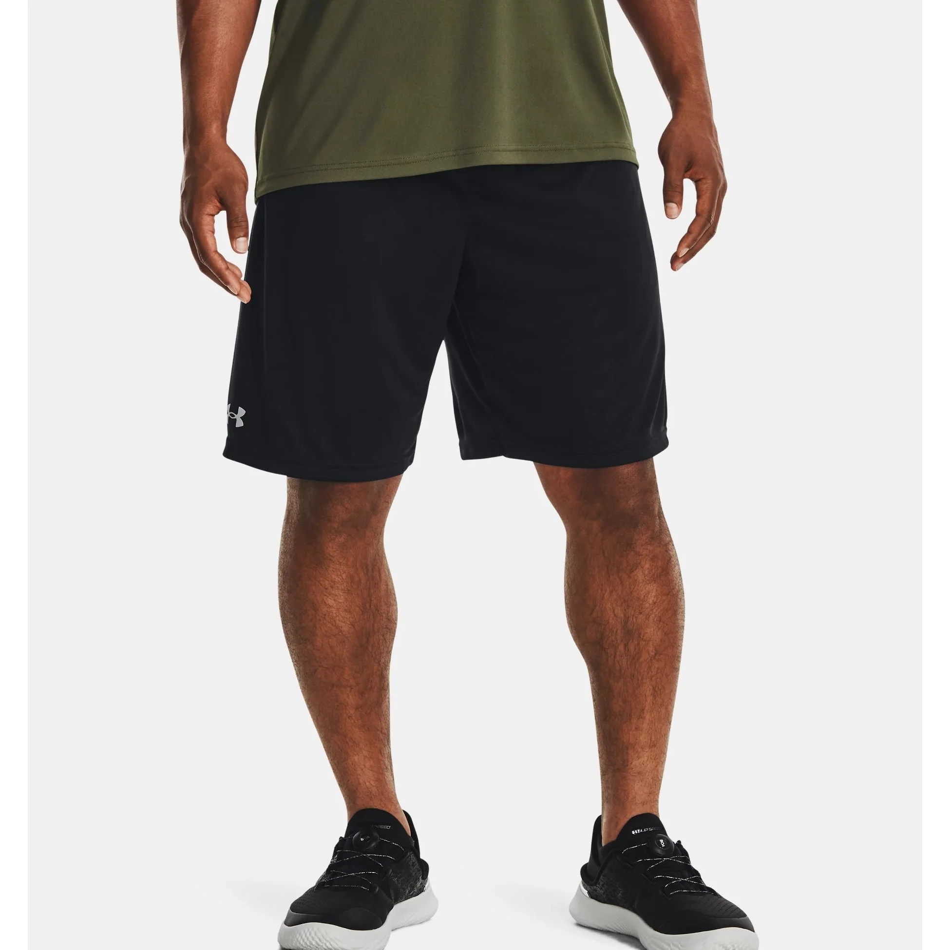 Under Armour Tech Wordmark Graphic Shorts Men's (Black 002) - Image 2