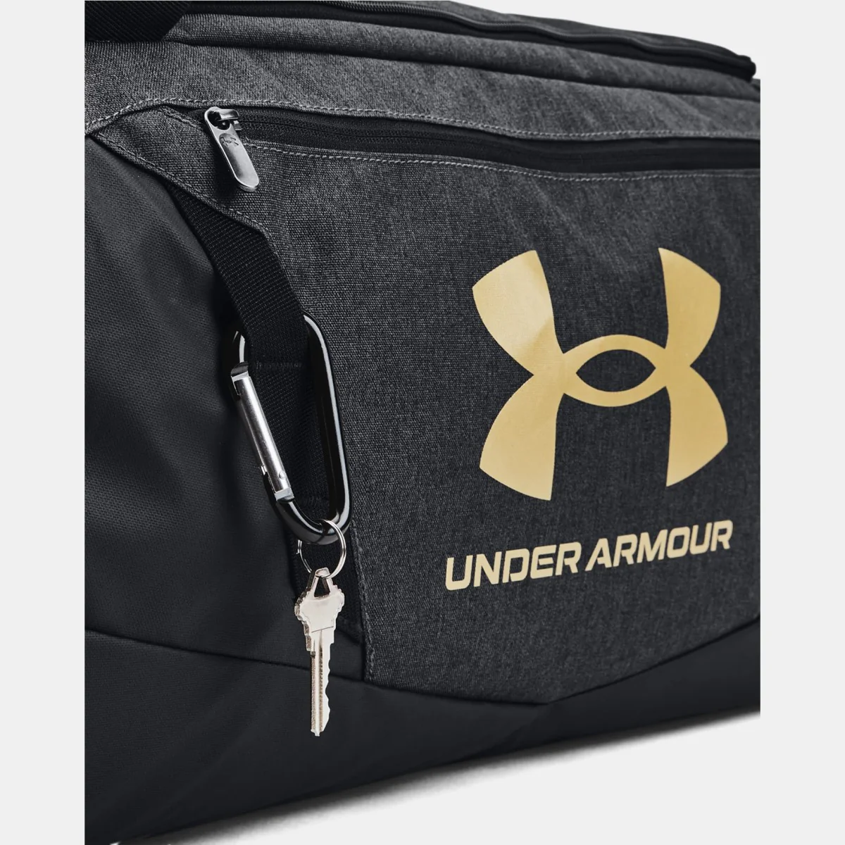 Under Armour Undeniable 5.0 Medium Duffle Bag (Black Gold 002) - Image 2