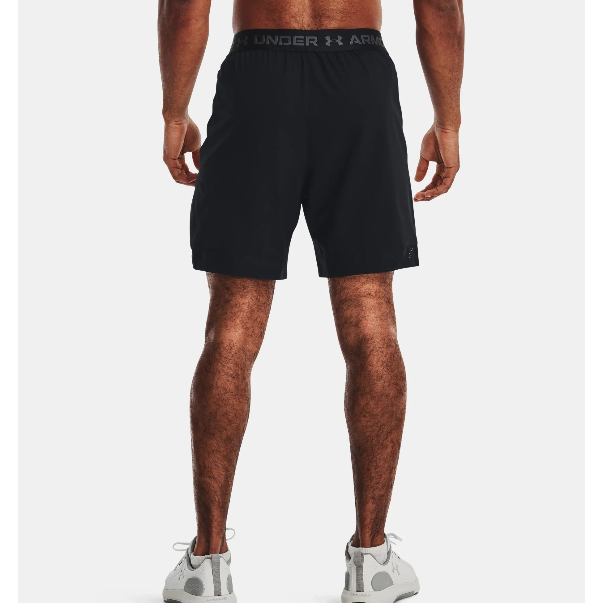 Under Armour Vanish Woven 6 Inch Shorts Men's (Black 001) - Image 2