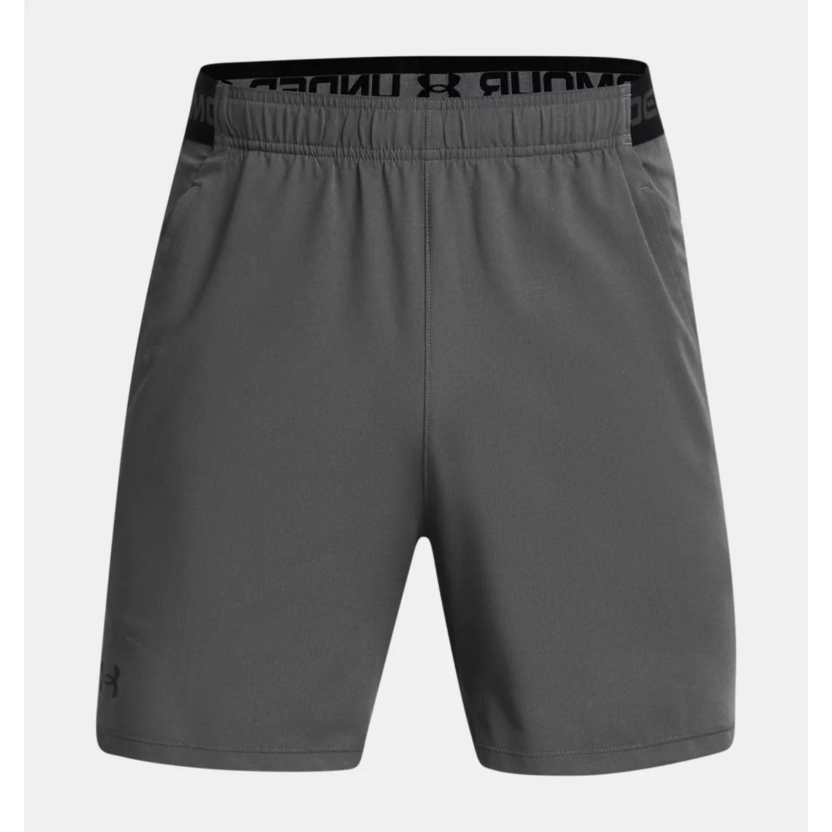 Under Armour Vanish Woven 6 Inch Shorts Men's (Castlerock Black 027) - Image 2