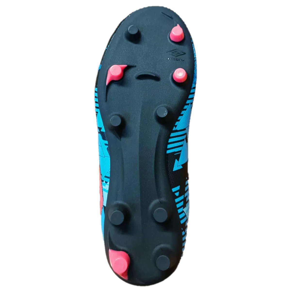 Umbro Formation III Firm Ground Football Boots Kid's (Black Coral MVH) - Image 2