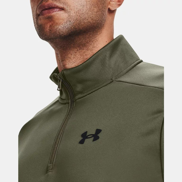 Under Armour Armour Fleece Quarter Zip Men's (Green 390) - Image 2