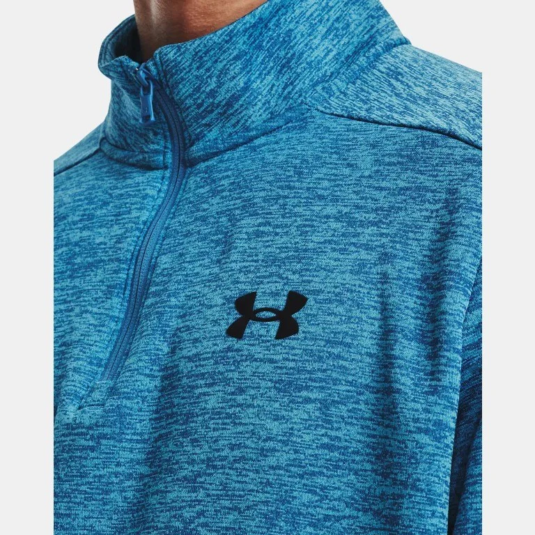 Under Armour Fleece Quarter Zip Men's (Blue 419) - Image 2