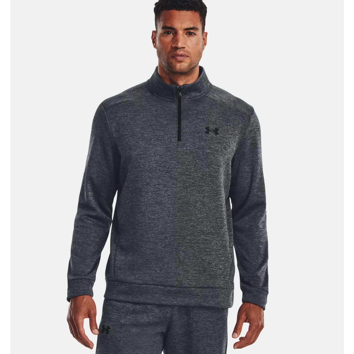 Under Armour Fleece Quarter Zip Top Men’s (Grey 012)