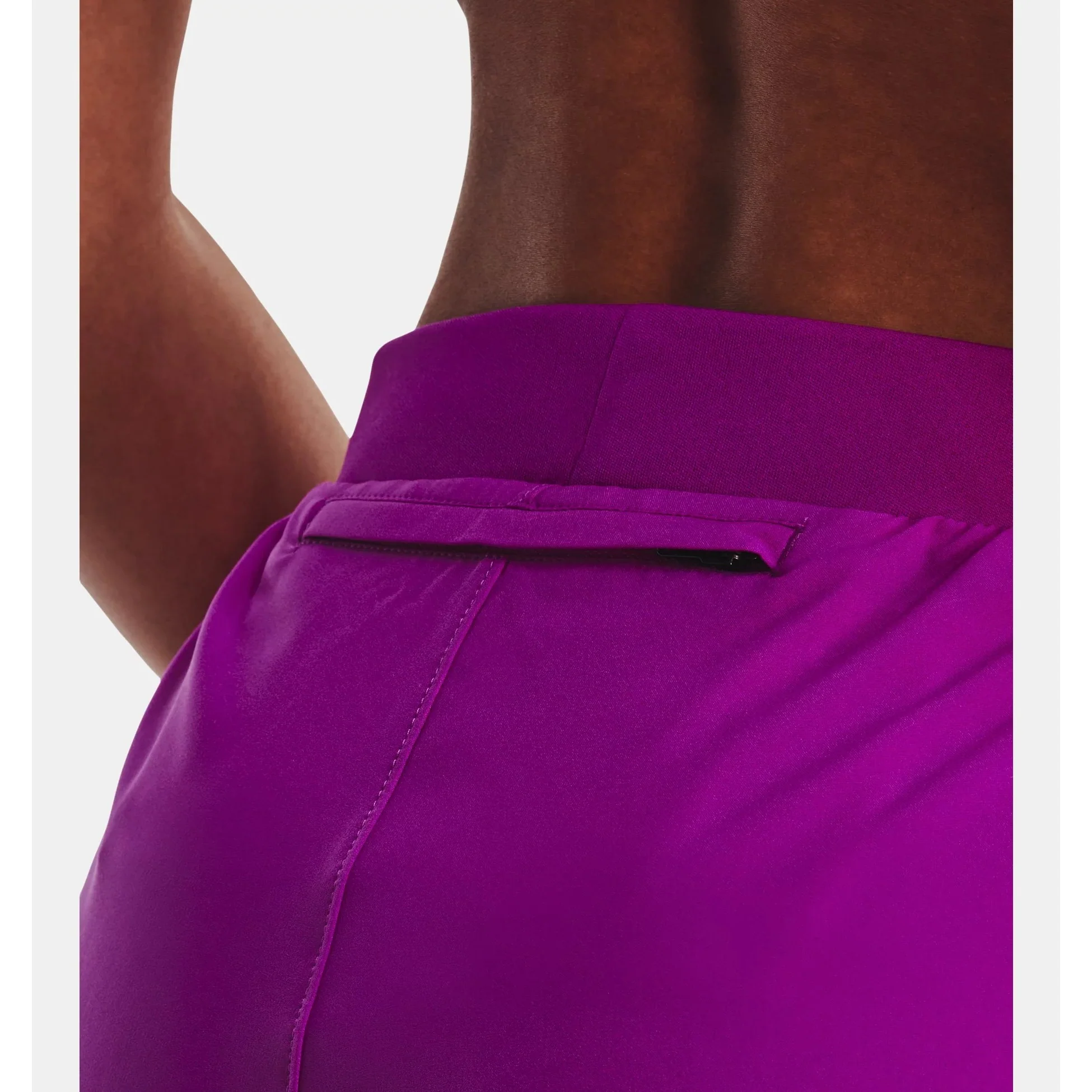 Under Armour Fly By Elite 3'' Shorts Women's (Purple 577) - Image 3