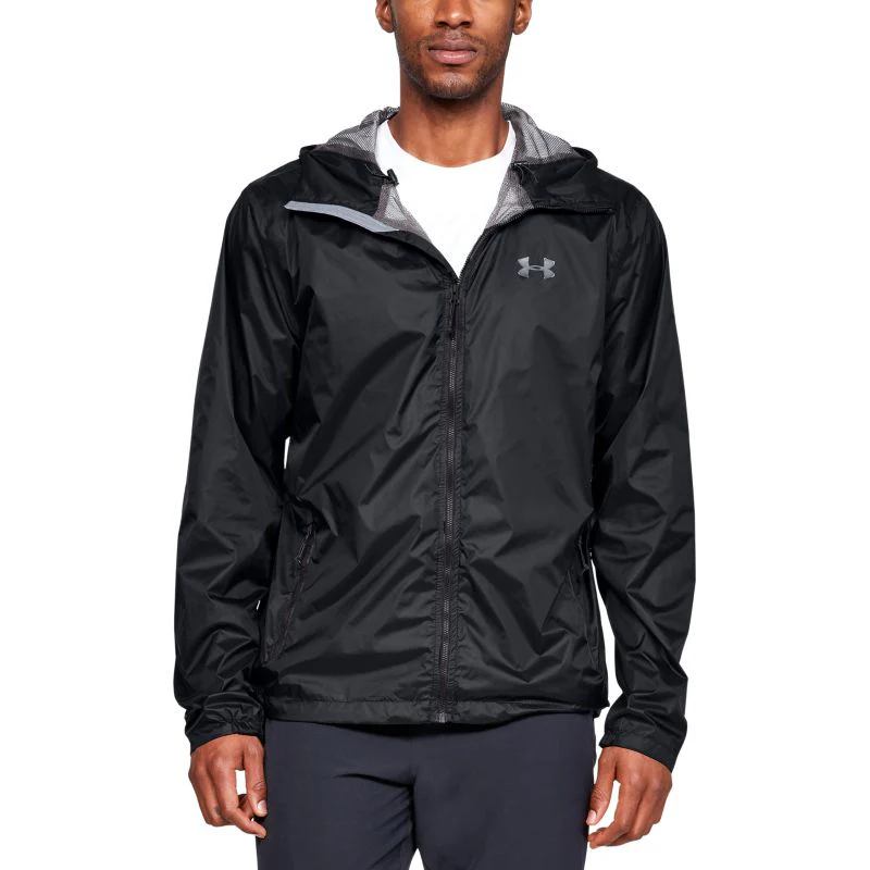 Under Armour Forefront Rain Jacket Men's (Black)