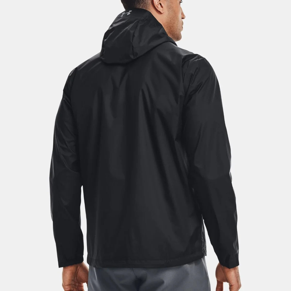 Under Armour Forefront Rain Jacket Men's (Black) - Image 2