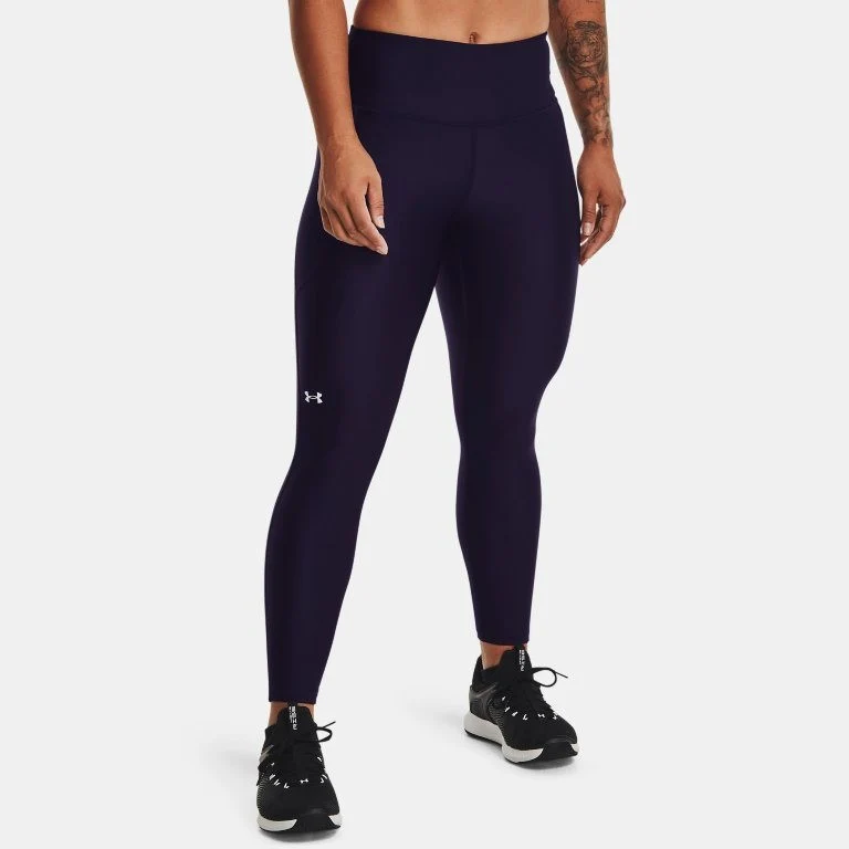 Under Armour Heatgear No Slip Ankle Leggings Womens (Purple 570)