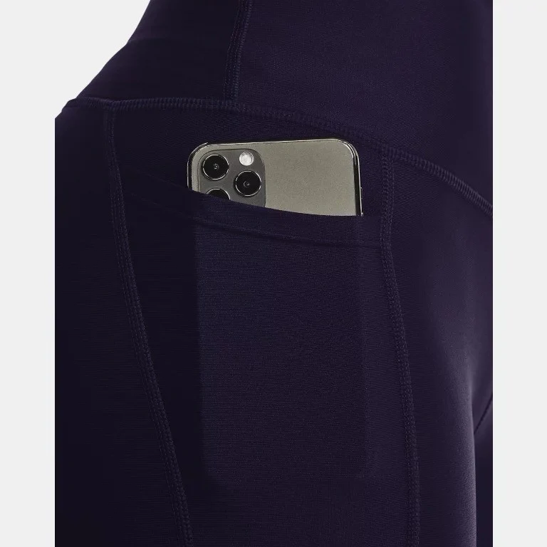 Under Armour Heatgear No Slip Ankle Leggings Womens (Purple 570) - Image 2