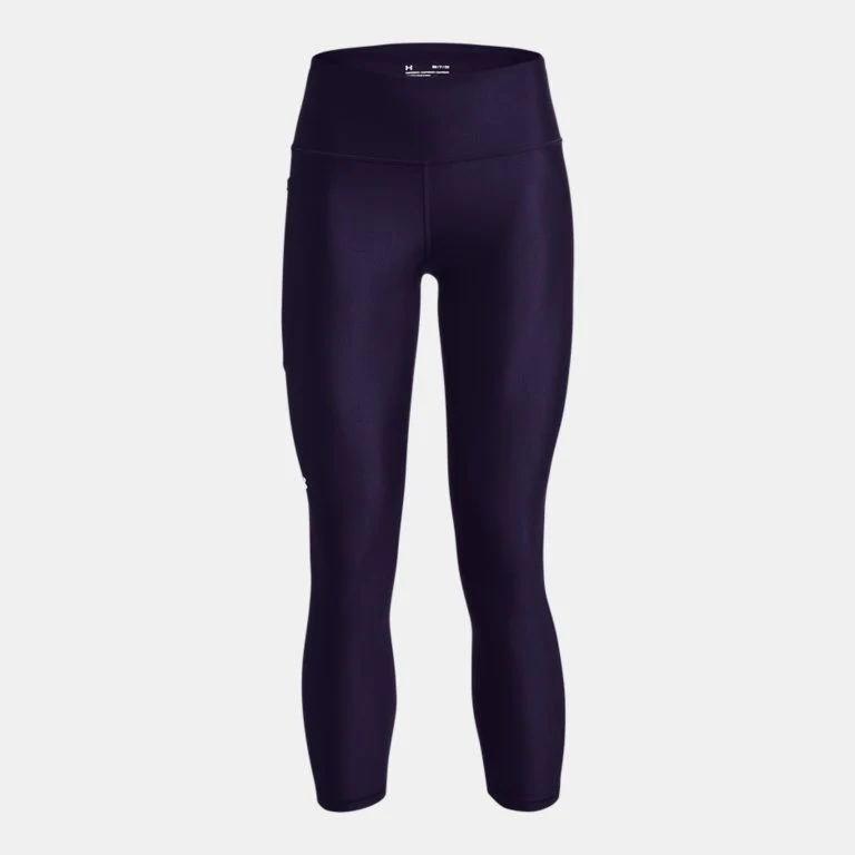 Under Armour Heatgear No Slip Ankle Leggings Womens (Purple 570) - Image 5