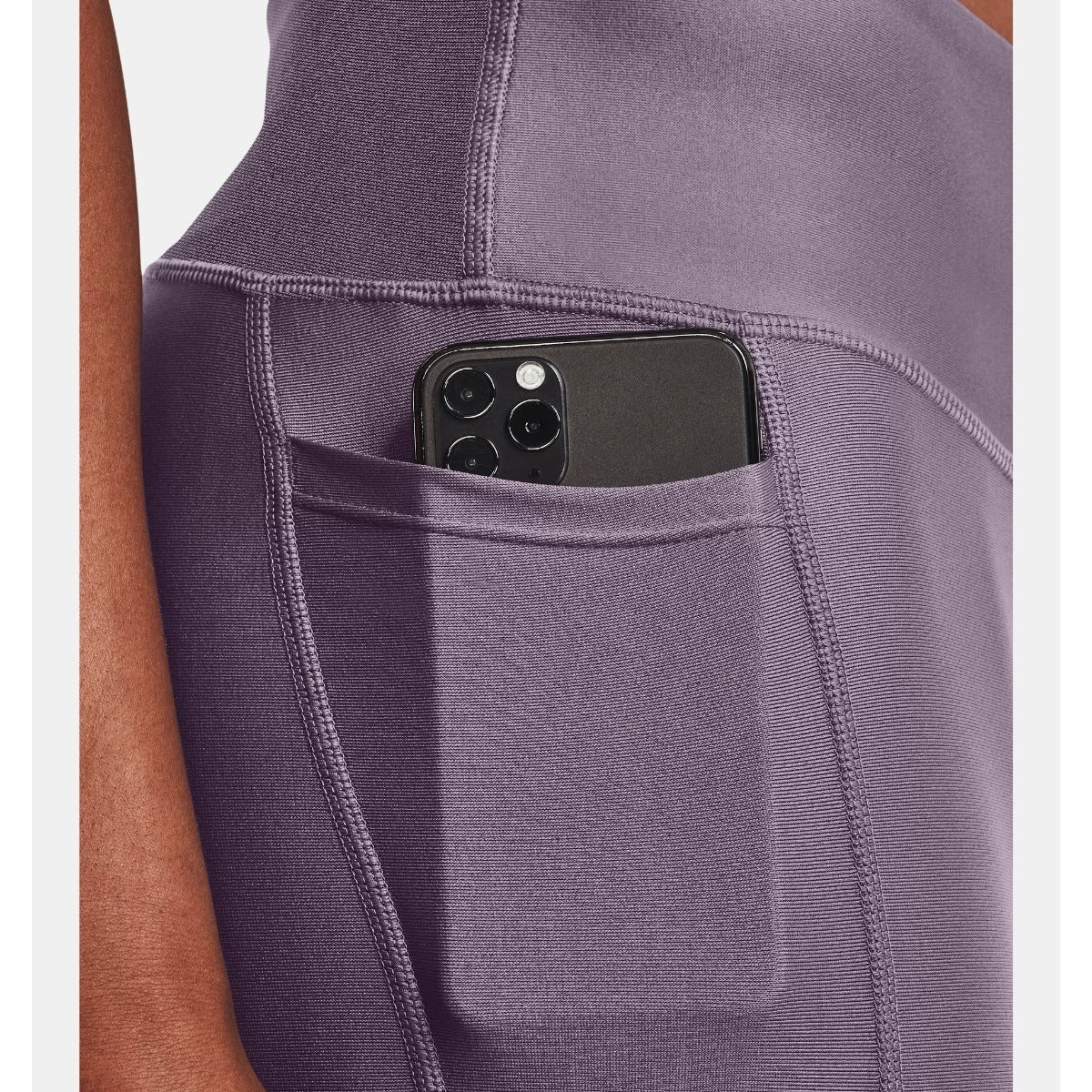 Under Armour Hi-rise Leggings Womens (Purple) - Image 3