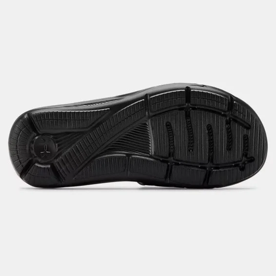 Under Armour Ignite IX Ladies Slide (Black Pink 003) - Image 4