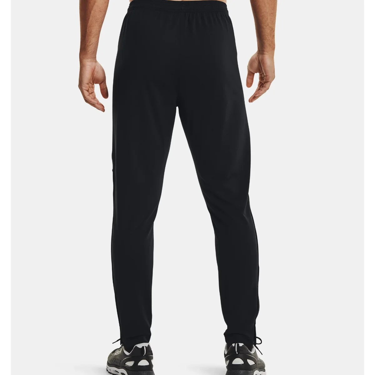 Under Armour Pique Track Pants Men's (Black 001) - Image 2