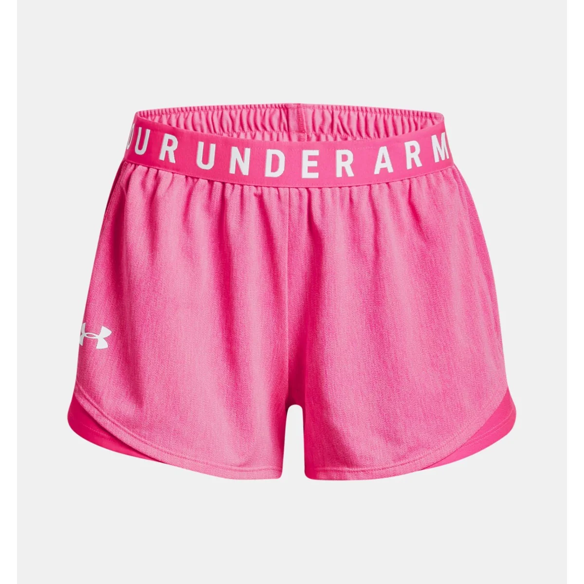 Under Armour Play Up Shorts 3.0 Twist Ladies (Pink 695) - Image 3