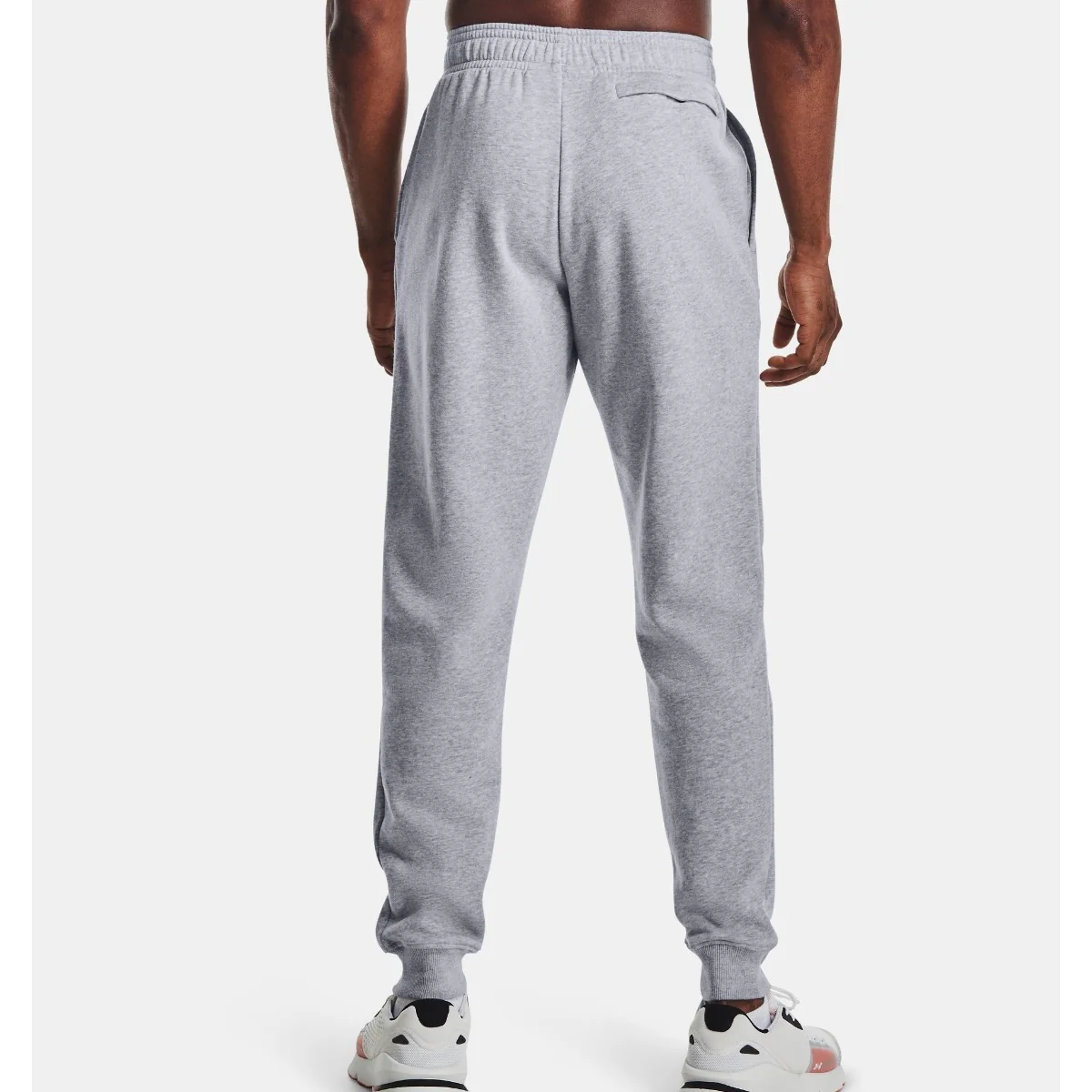Under Armour Rival Fleece Pants Men’s (Grey 011) - Image 4
