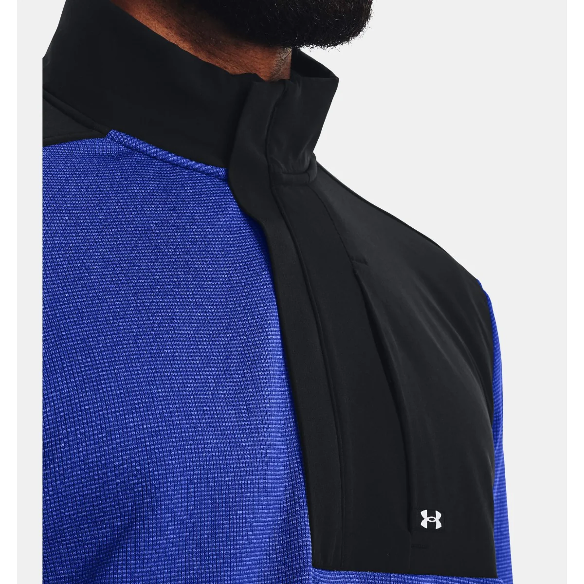 Under Armour Storm Sweater Fleece Half Zip Men's (Blue 486) - Image 3