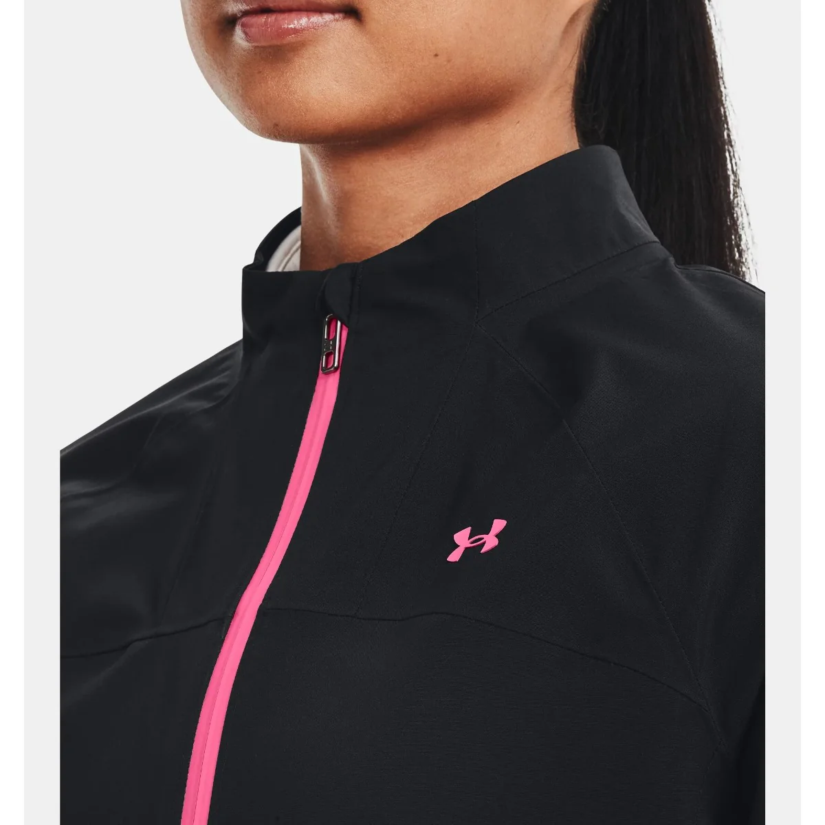 Under Armour Stormproof Rain Jacket Women's (Black 001) - Image 2