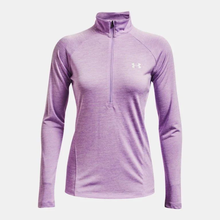 Under Armour Tech 1-2 Zip Twist Ladies (Purple 566)
