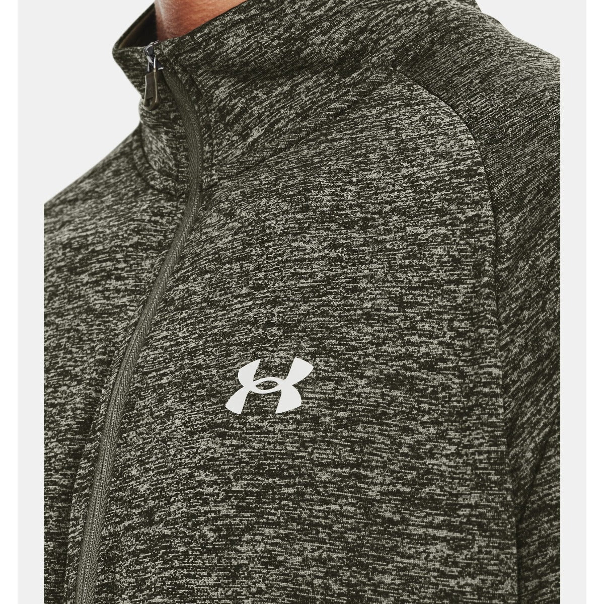 Under Armour Tech Half Zip Top Men's (Marine OD Green 391) - Image 2