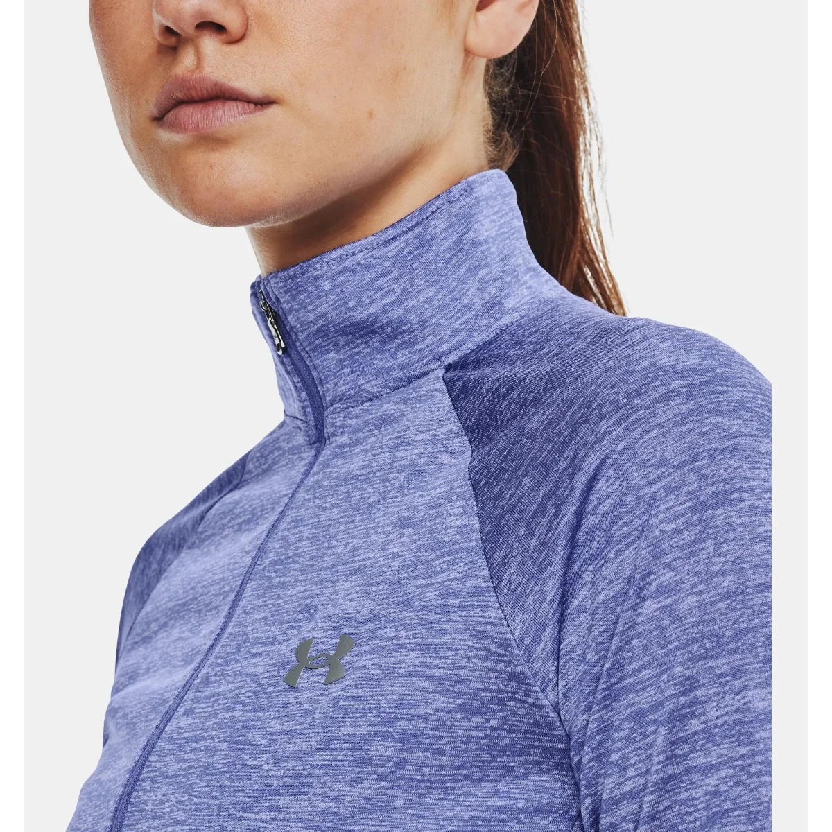 Under Armour Tech Twist Half Zip Women's (Baja Blue 495) - Image 3