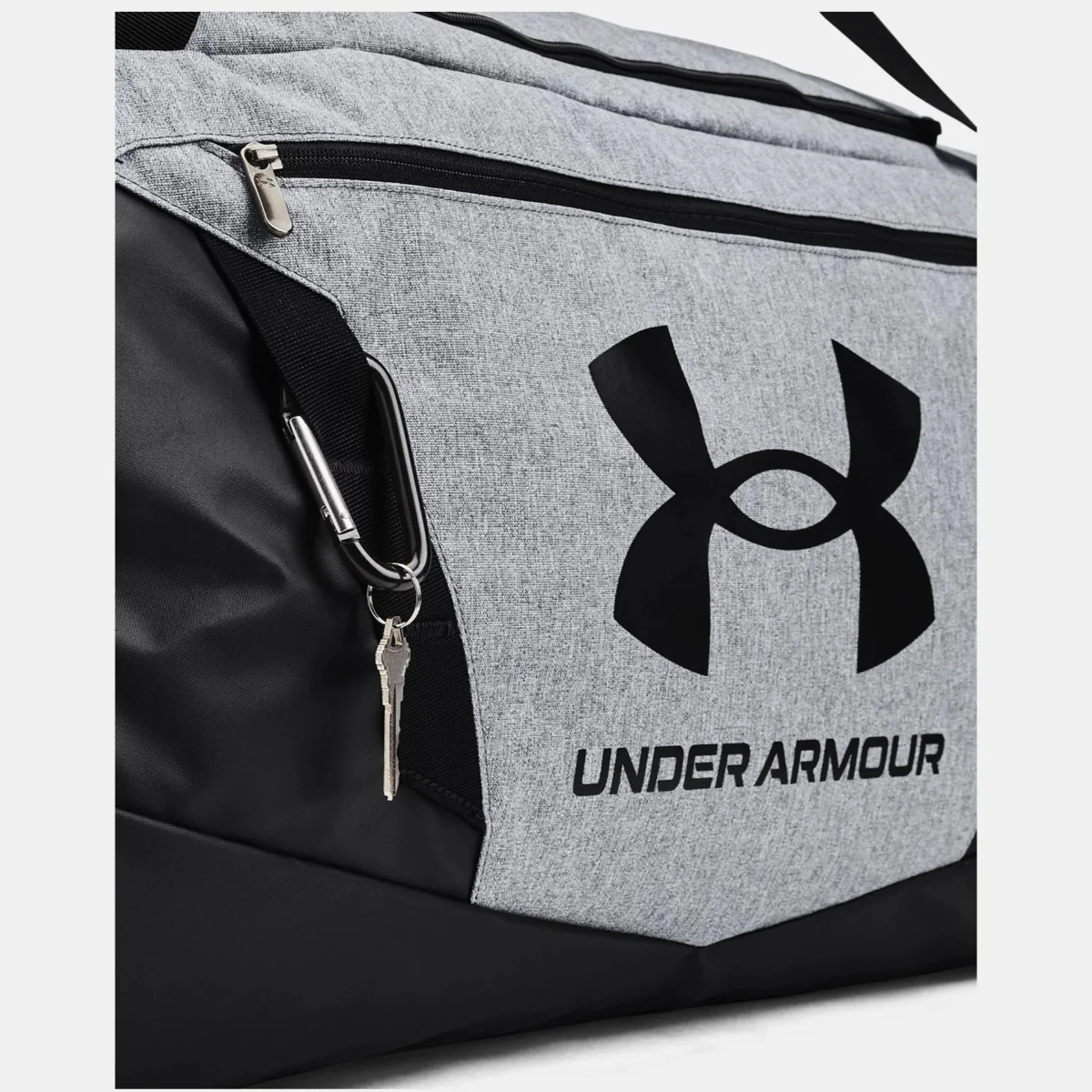 Under Armour Undeniable 5.0 Large Duffle Bag (Grey Black 012) - Image 5