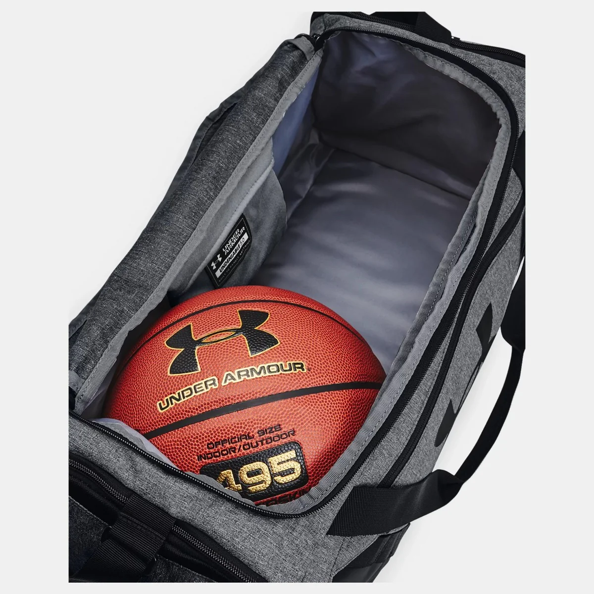Under Armour Undeniable Small Duffle Bag (Grey 012) - Image 3