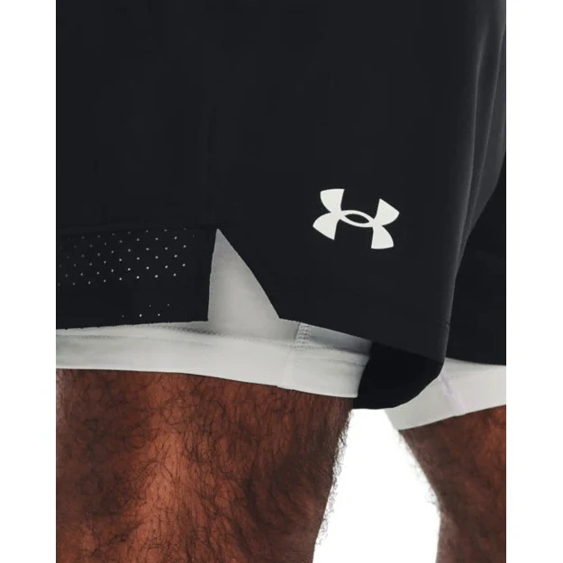 Under Armour Vanish Woven 2 in 1 Shorts Men's (Black 001) - Image 3