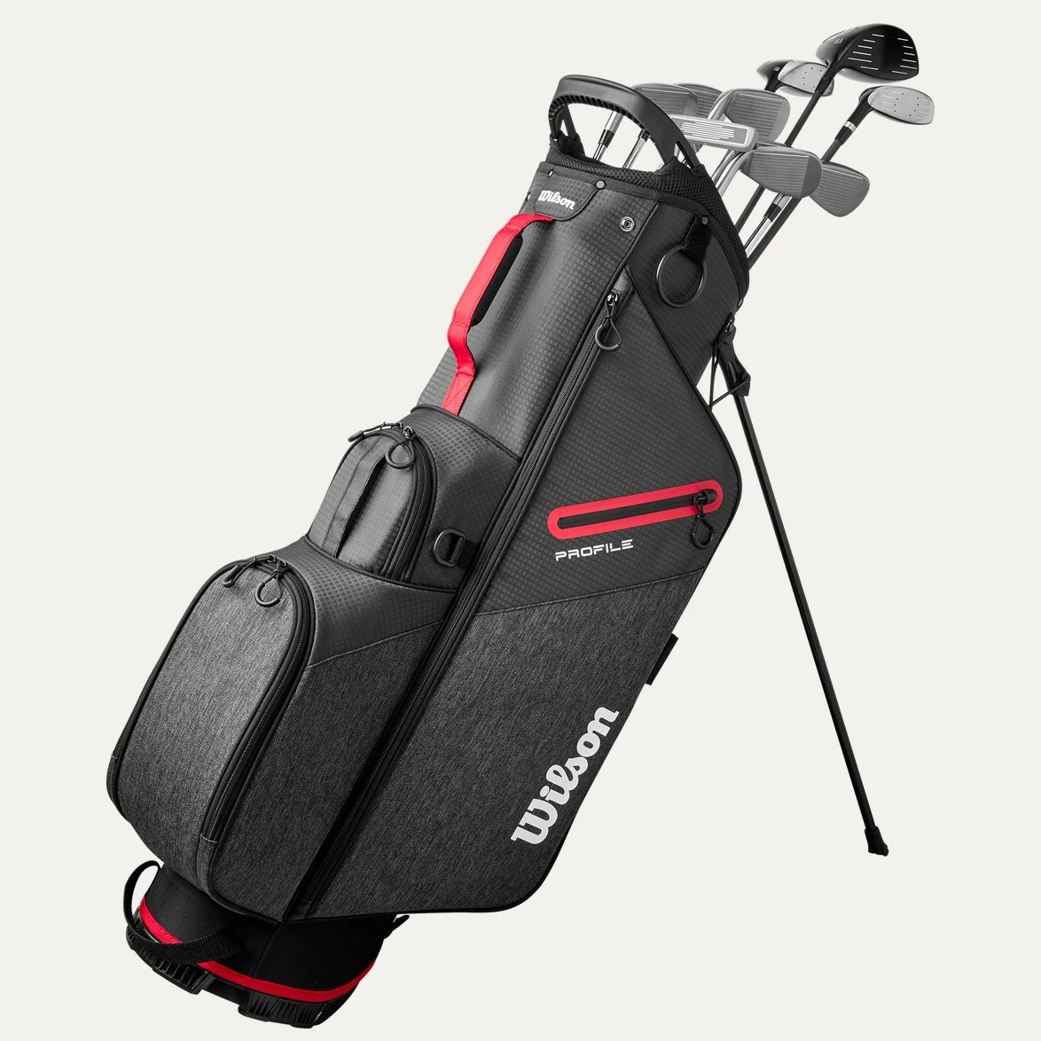 Wilson Profile Standbag (Black Red)